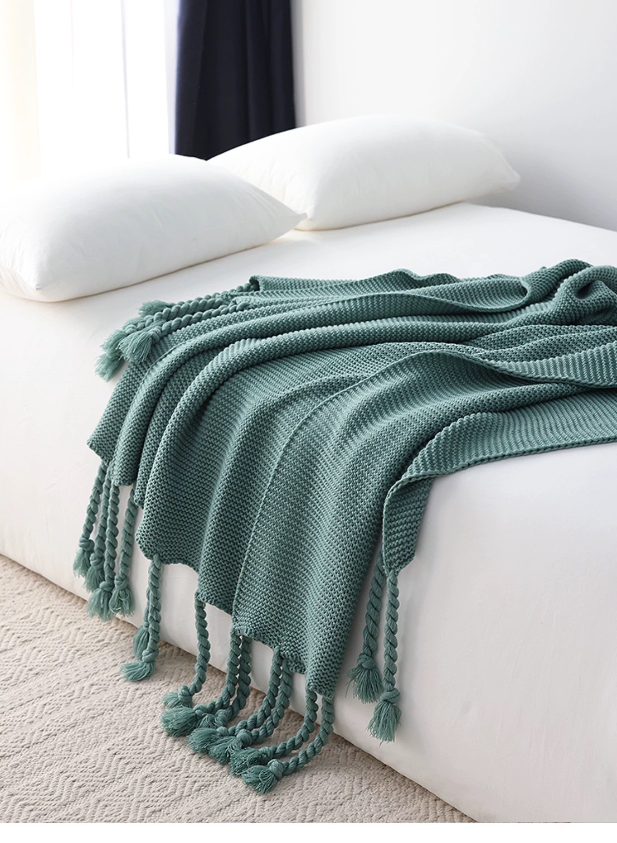 Acrylic Knit Throw