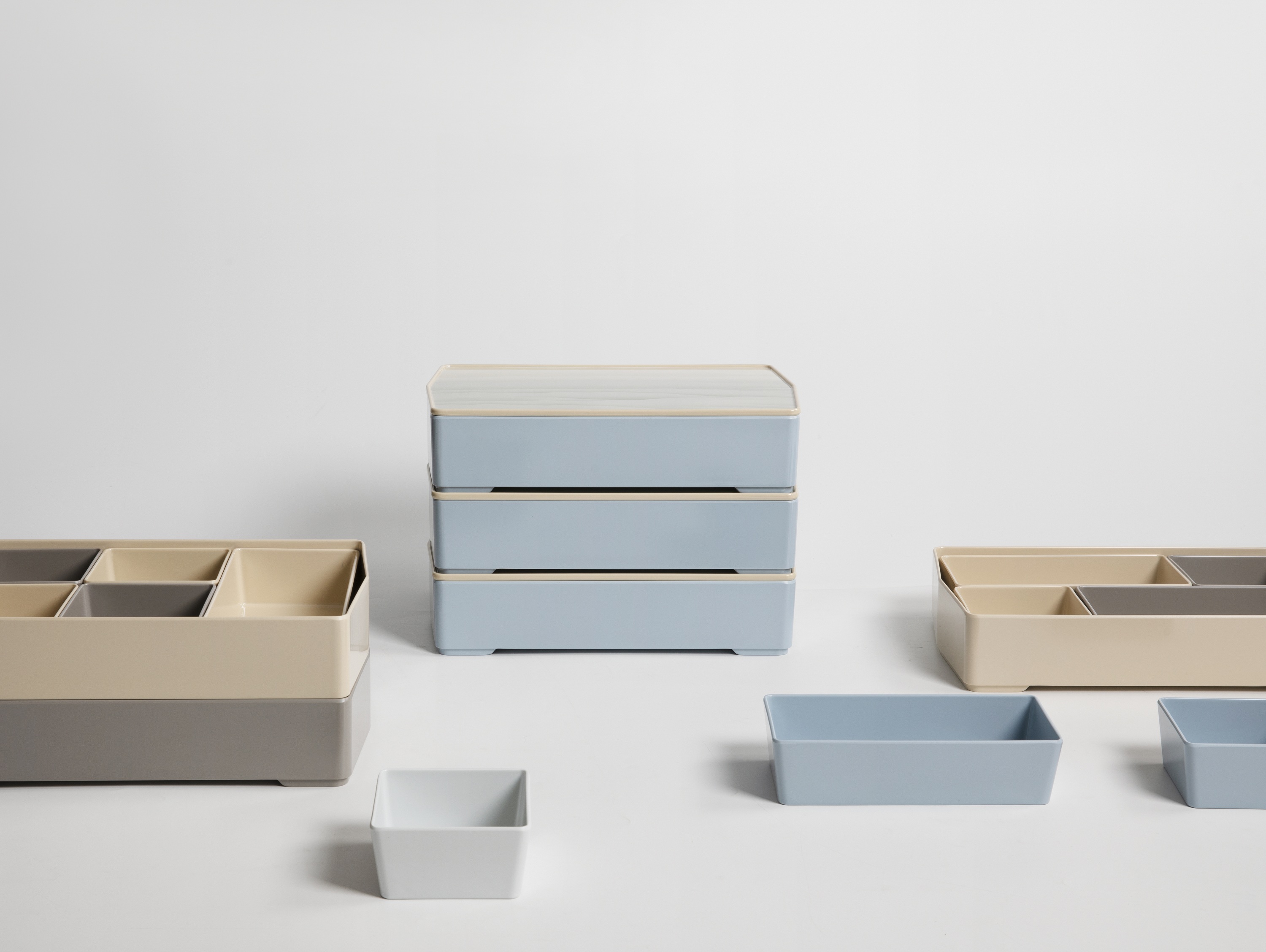 ZICCO Melamine Tableware Design Bento Box Free Conbination