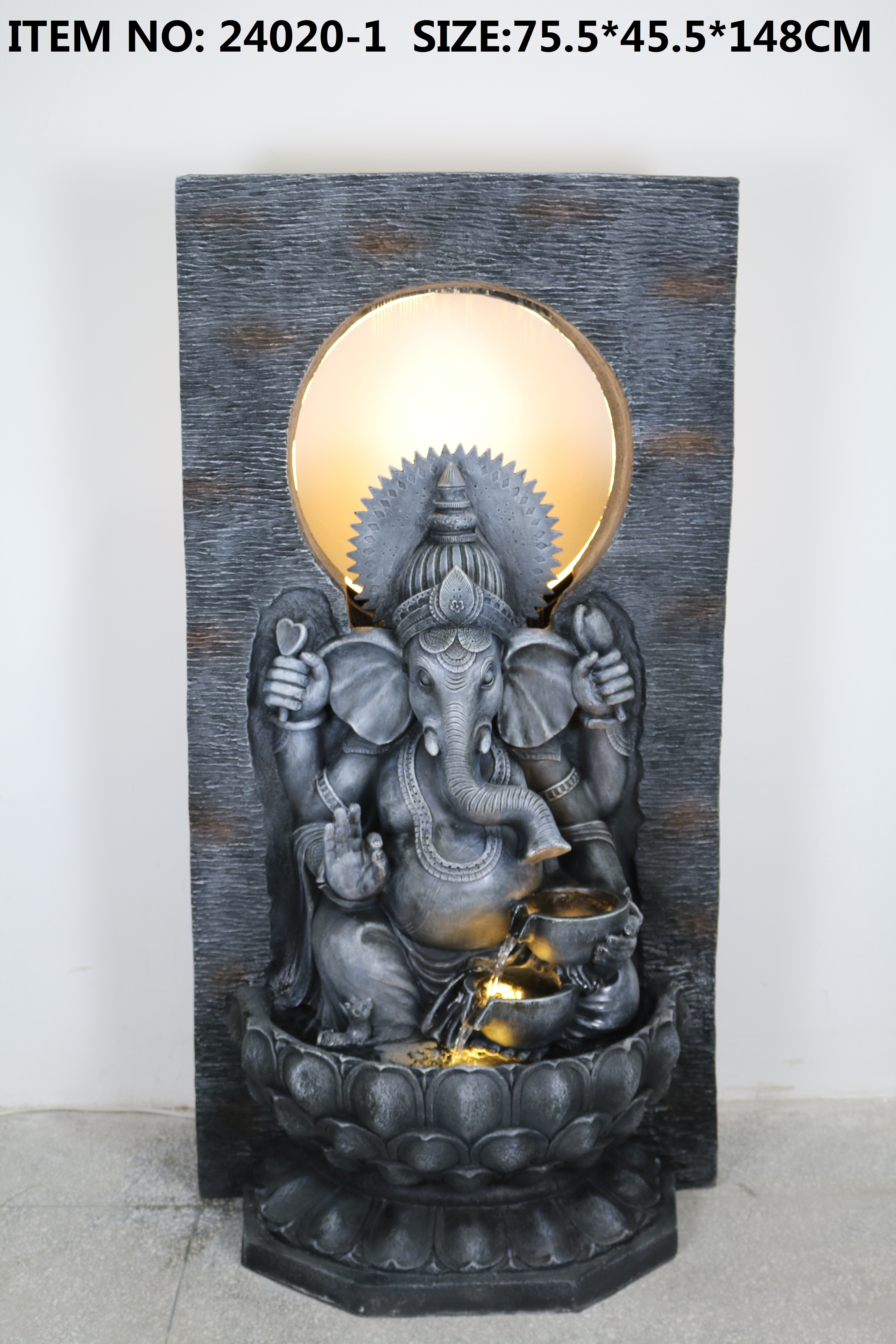Hot sale water fountain in stone finish