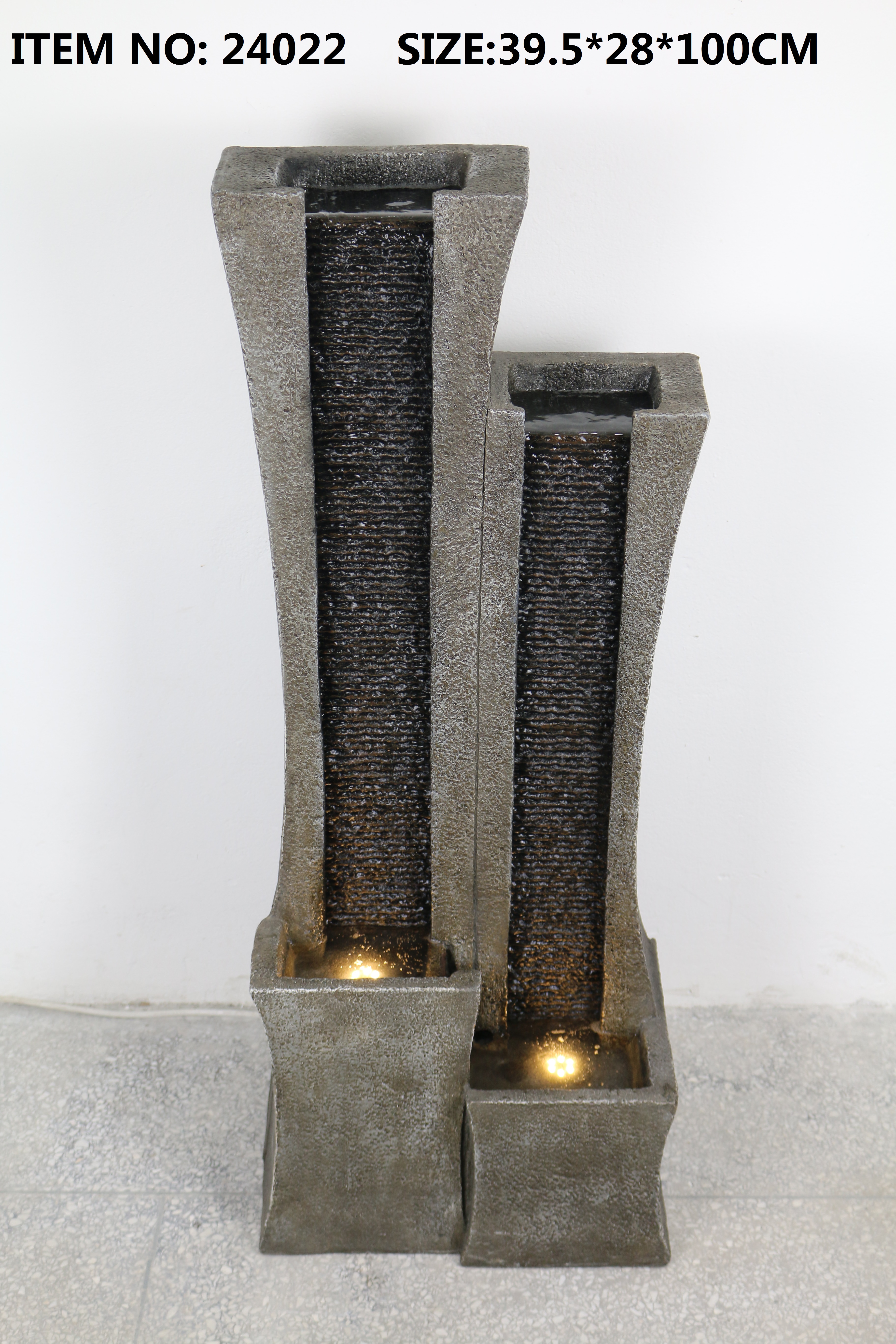 Hot sale water fountain in stone finish