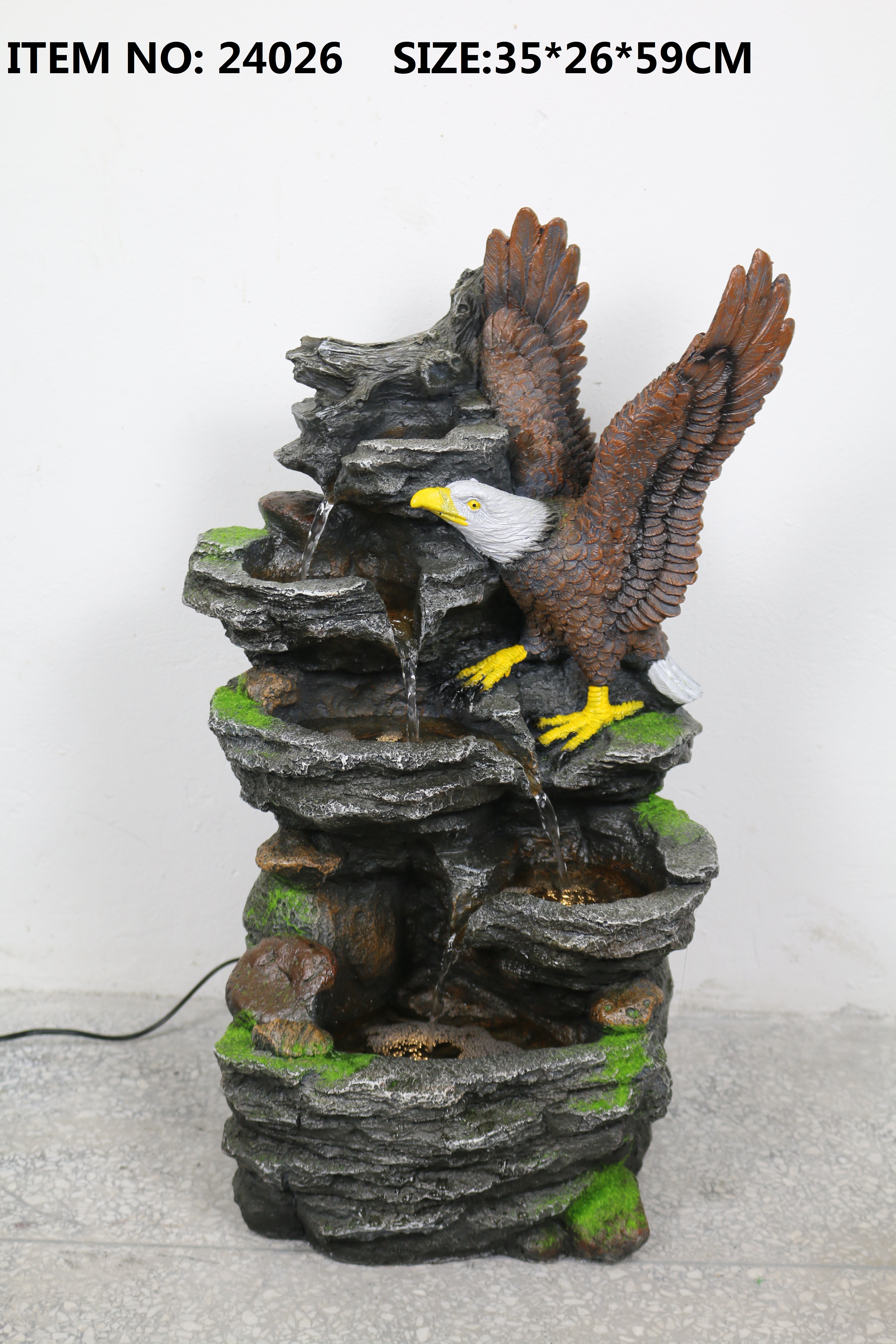 Hot sale water fountain in stone finish