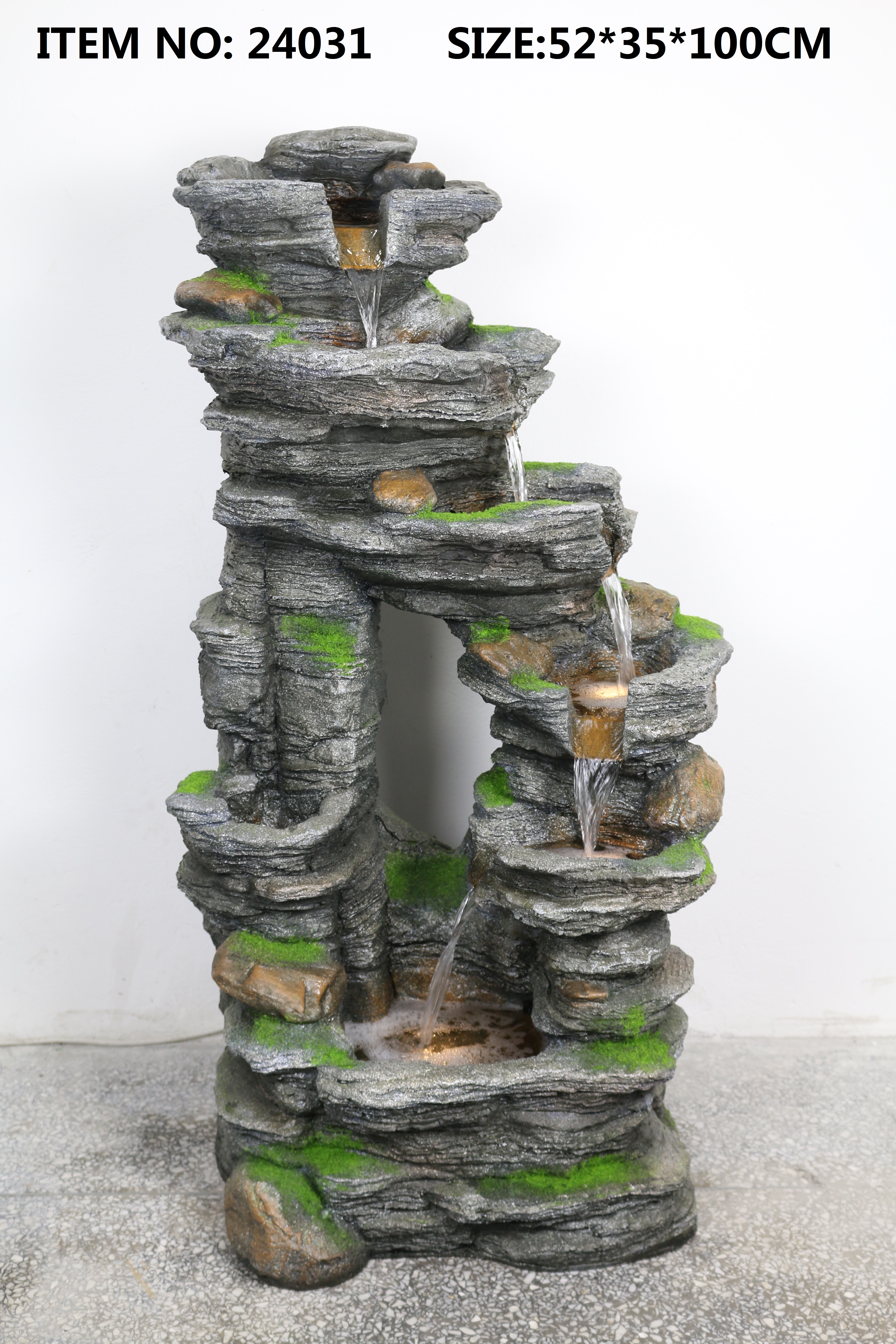 Hot sale water fountain in stone finish