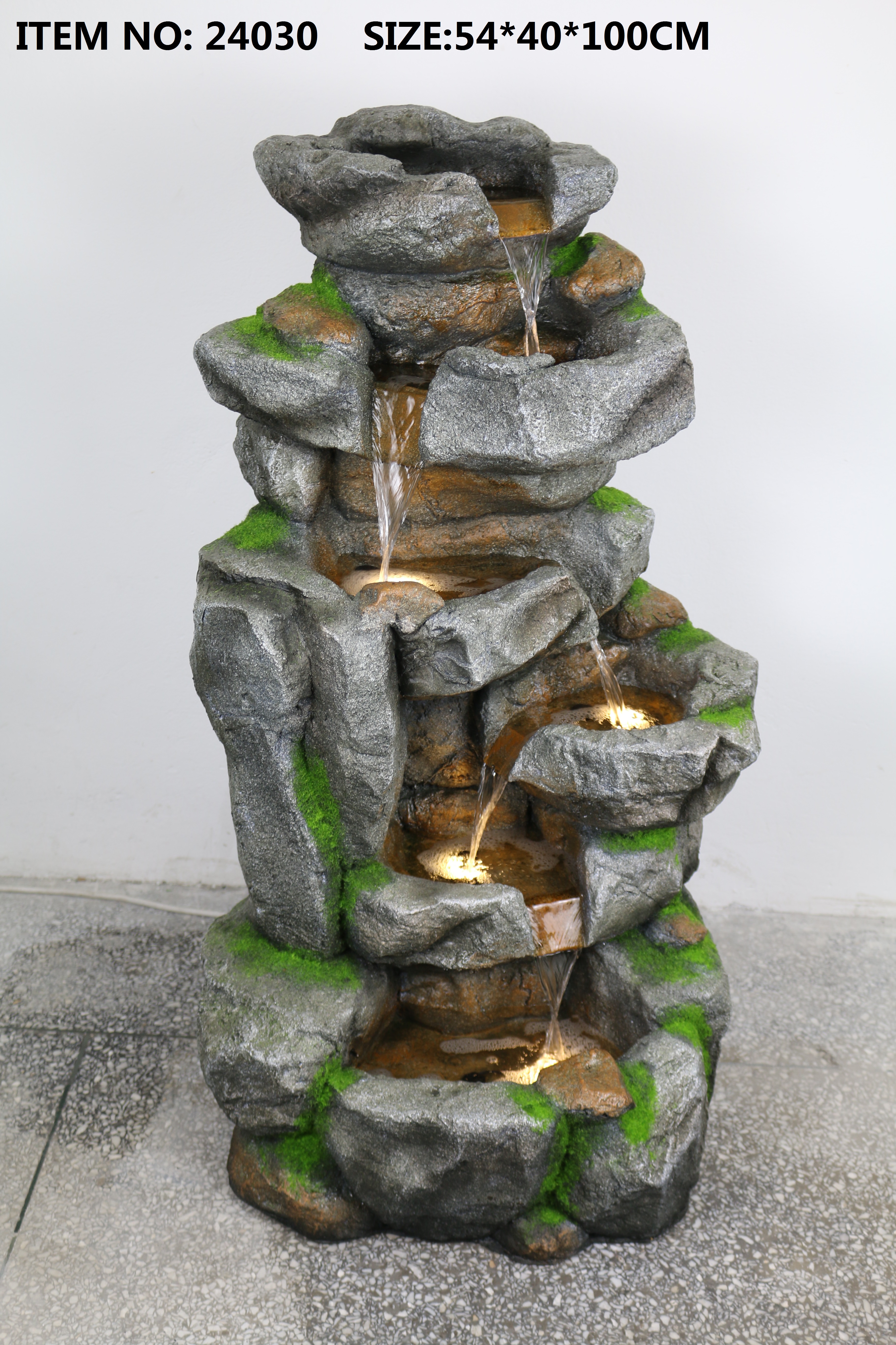 Hot sale water fountain in stone finish