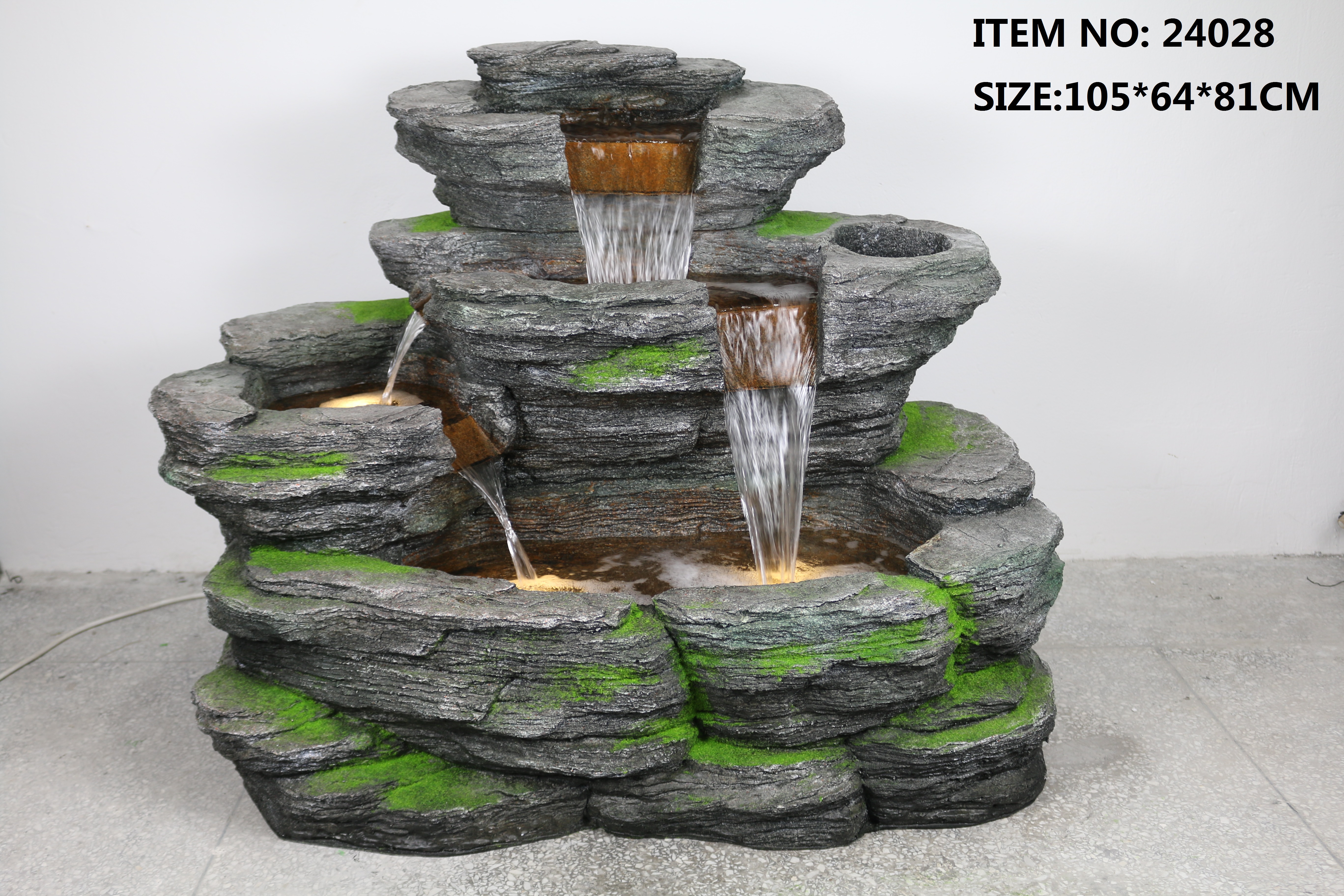 Hot sale water fountain in stone finish