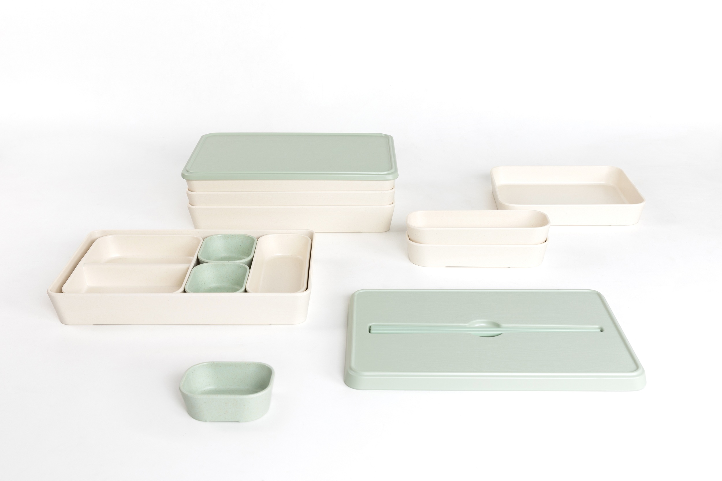 ZICCO Melamine Tableware Design Bento Box Lunch Box