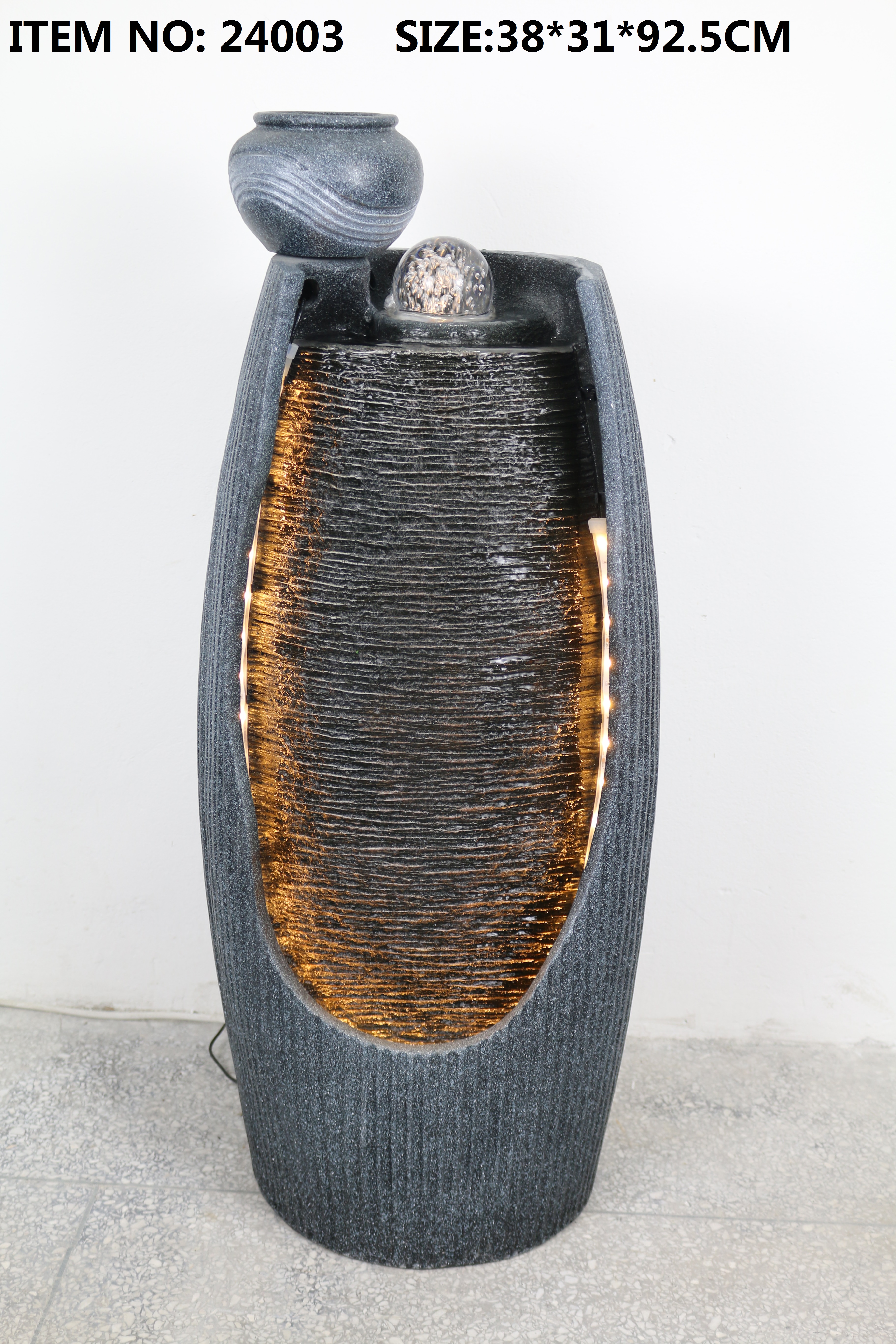 Hot sale water fountain in stone finish