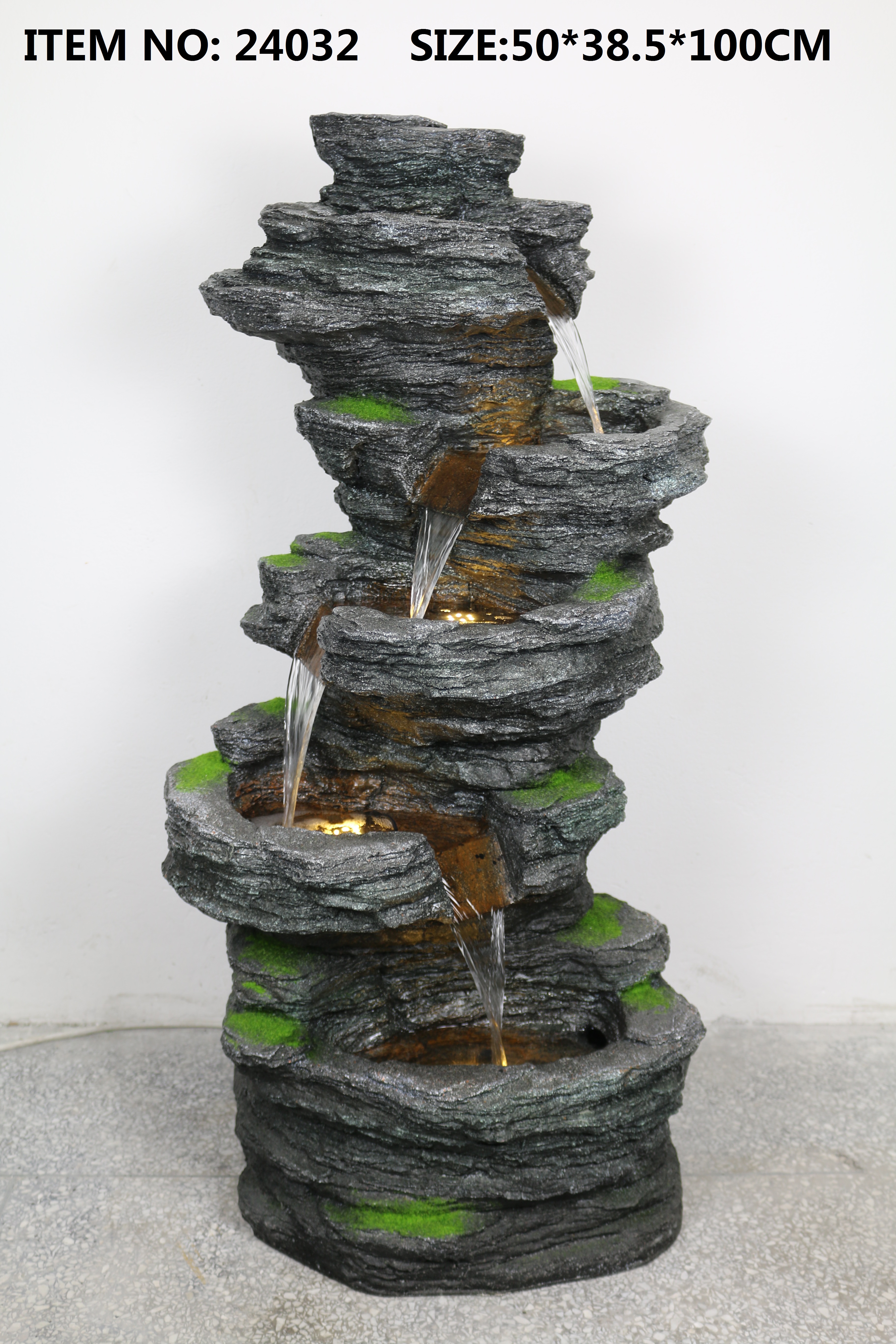 Hot sale water fountain in stone finish