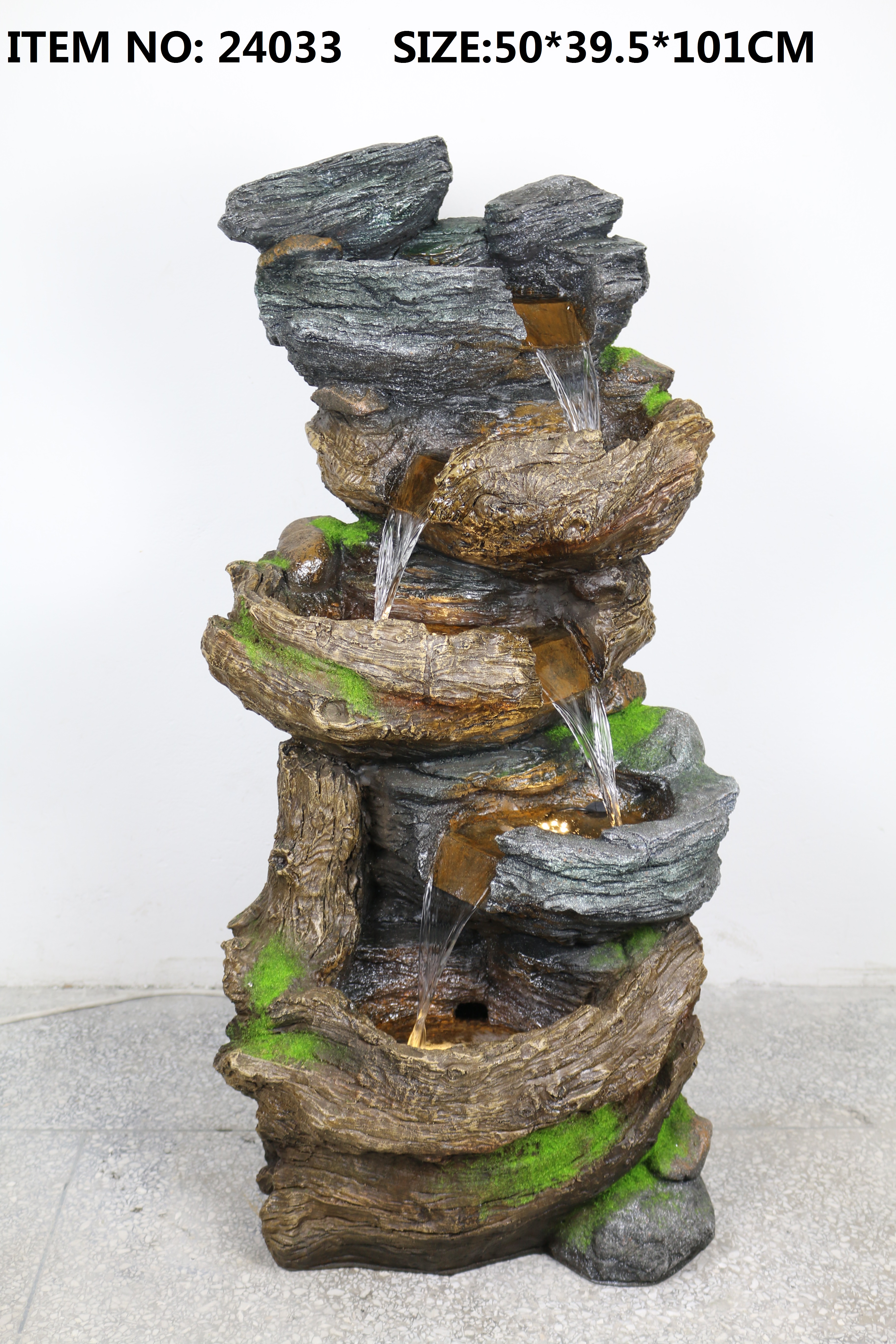 Hot sale water fountain in stone finish