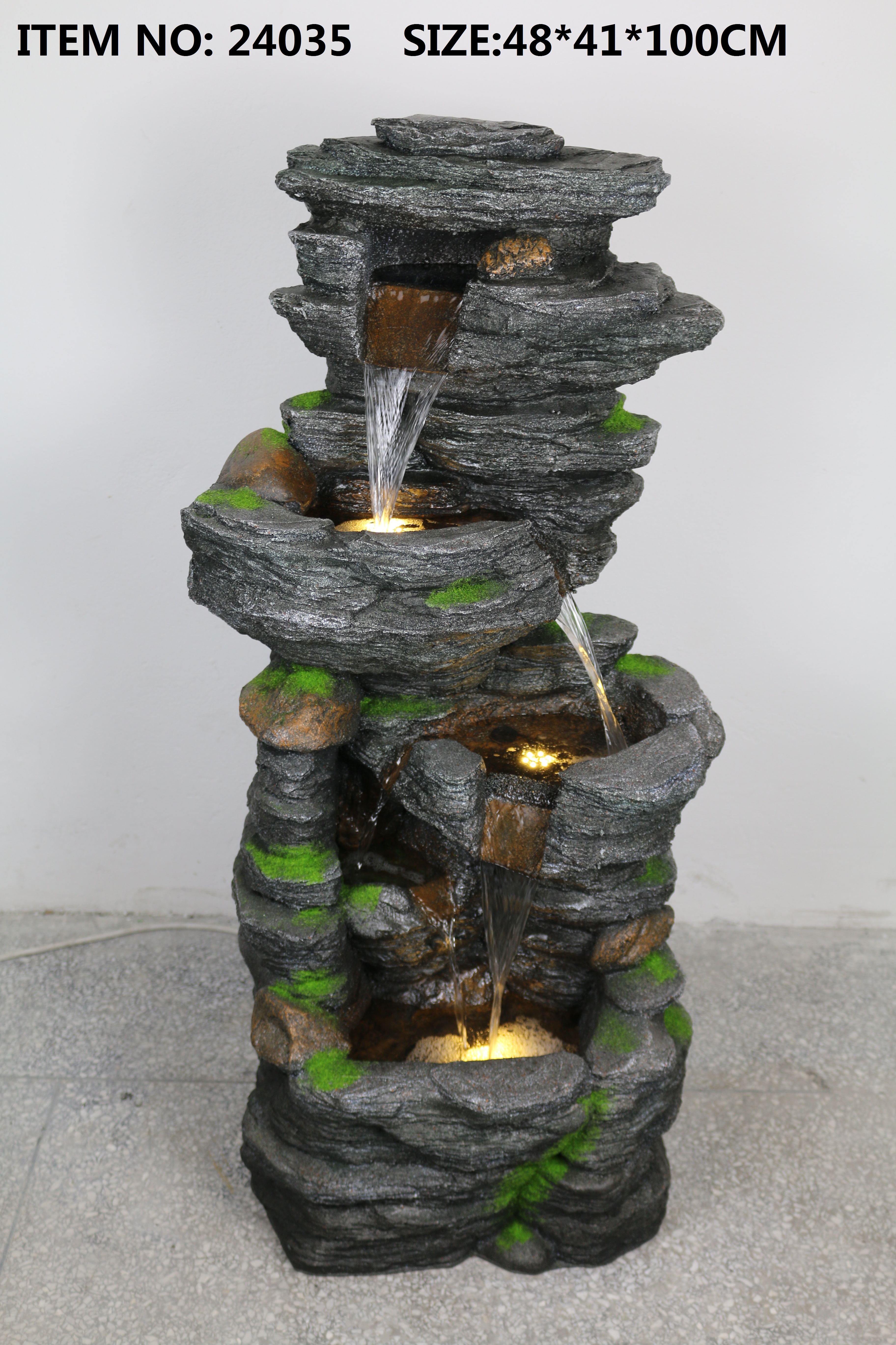 Hot sale water fountain in stone finish