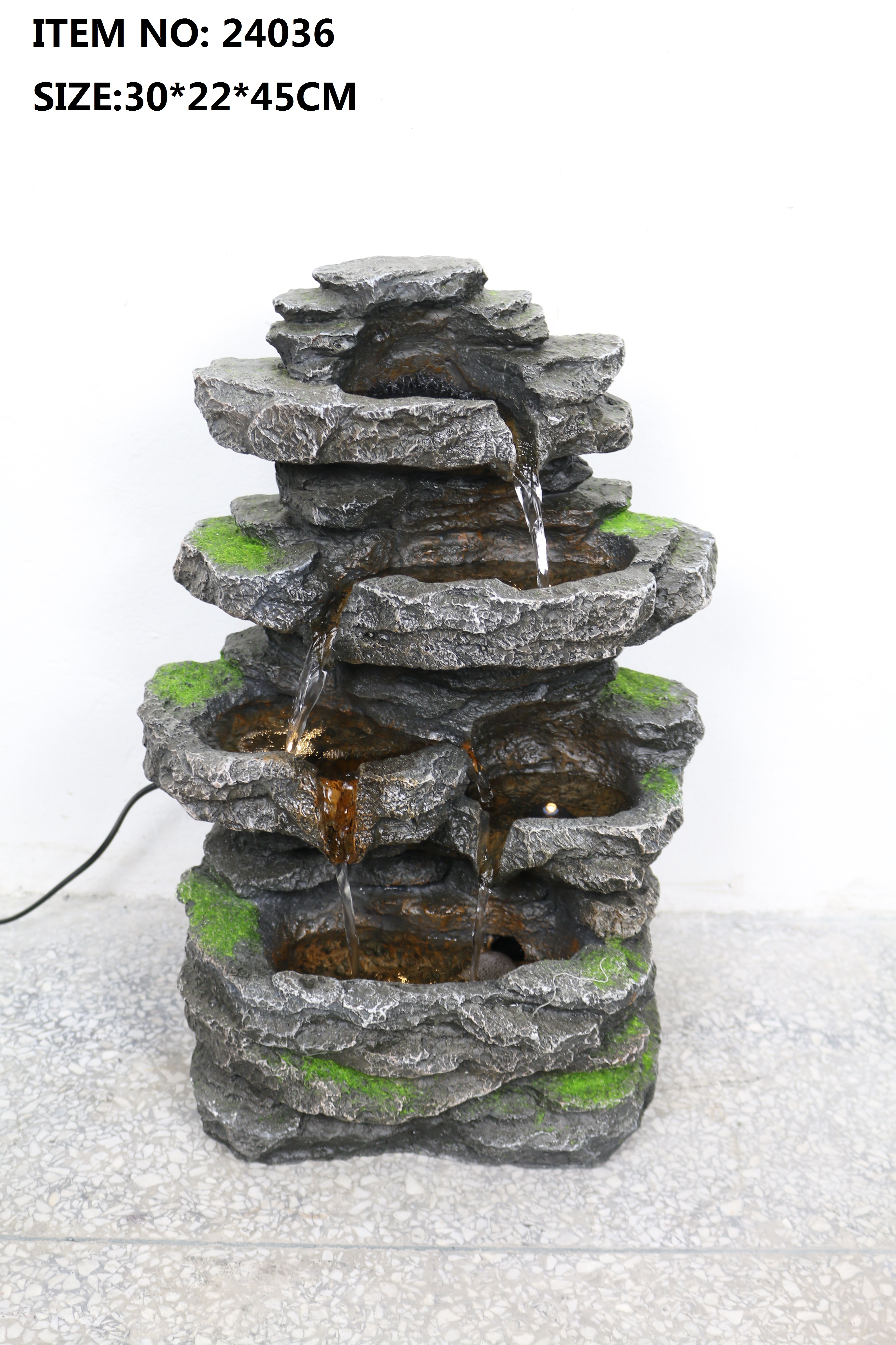 Hot sale water fountain in stone finish
