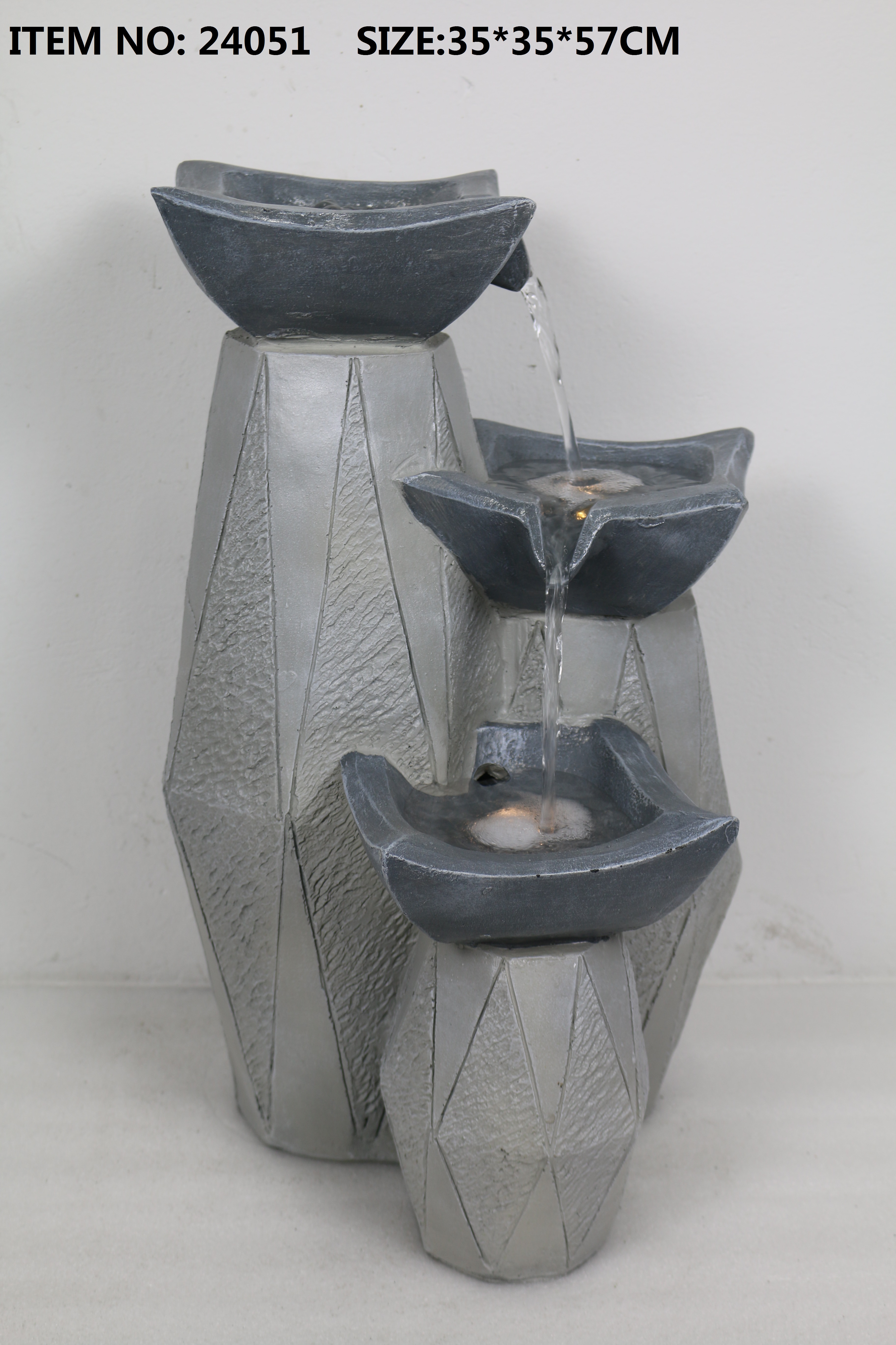 Hot sale water fountain in stone finish