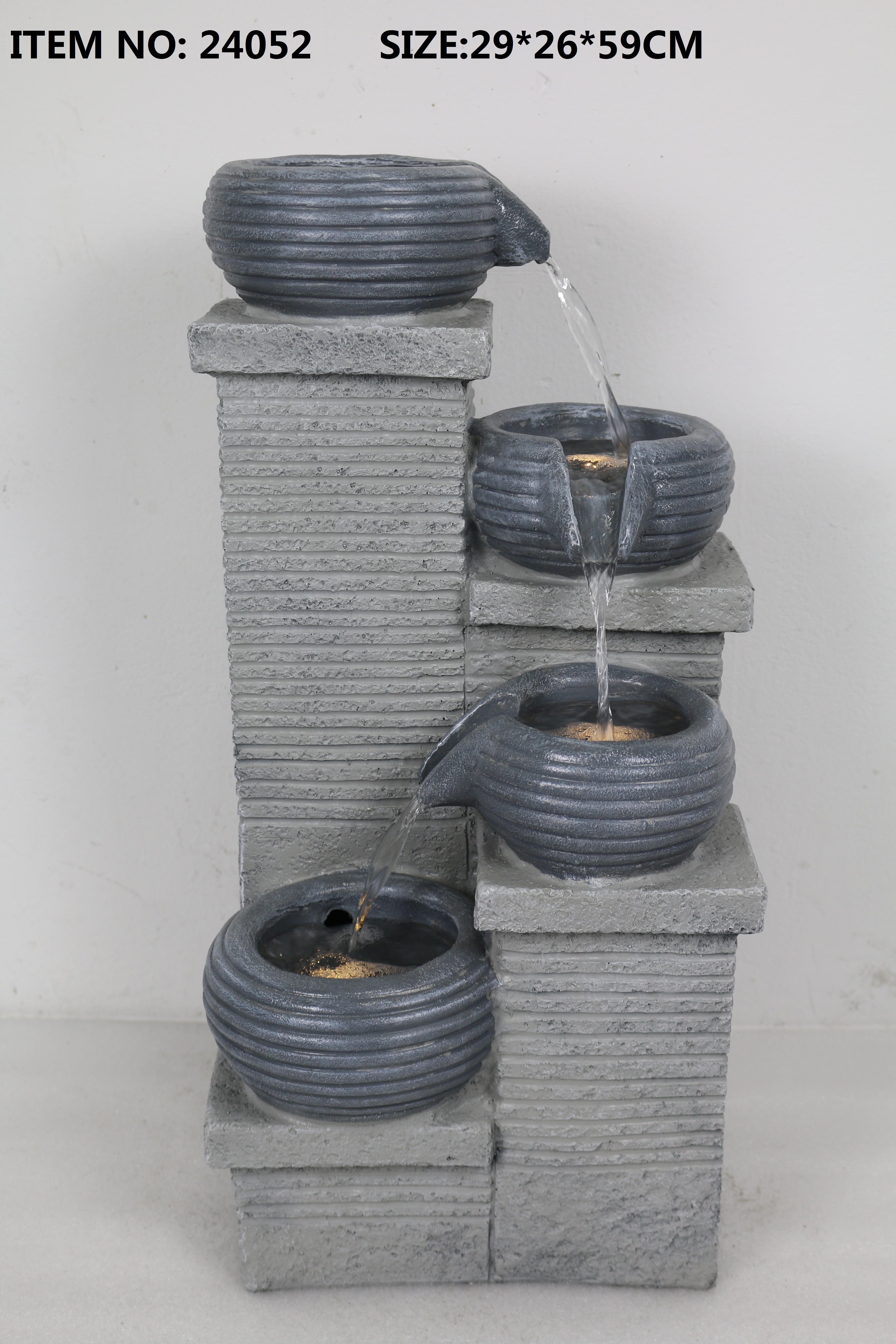 Hot sale water fountain in stone finish