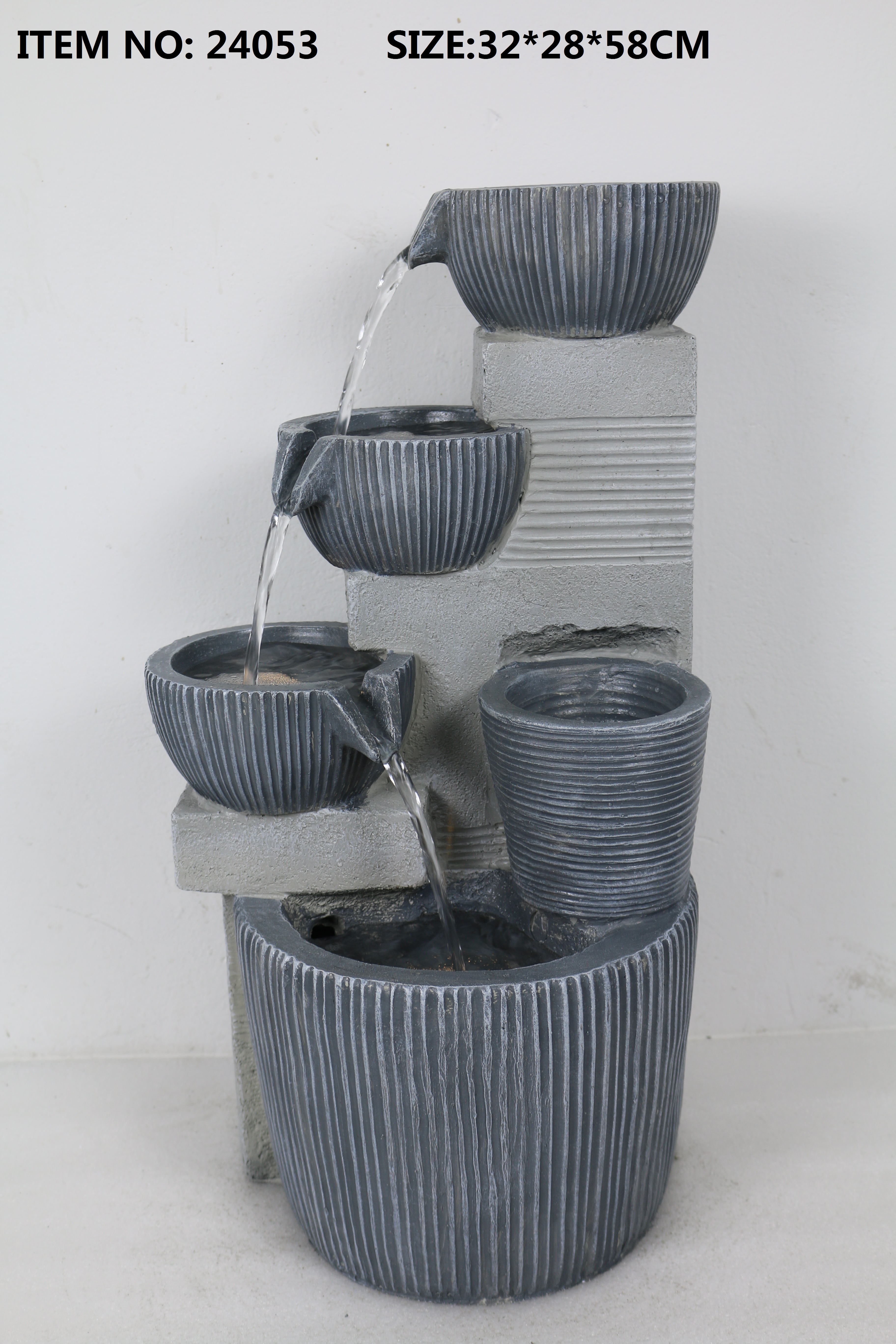 Hot sale water fountain in stone finish