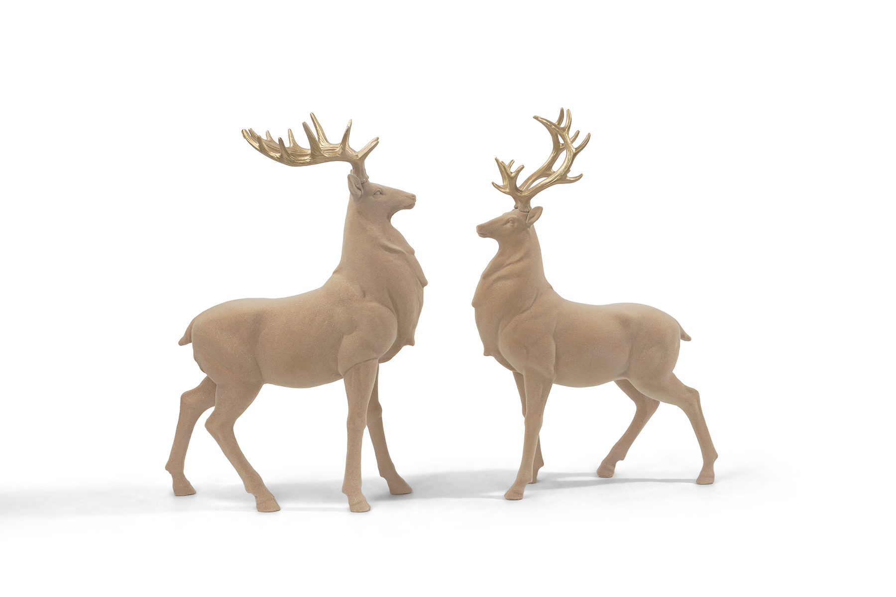 Flocking deer
