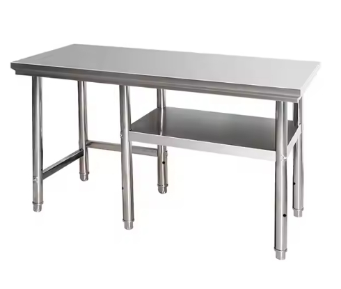 Stainless steel workbench for Taiwanese kitchen workers