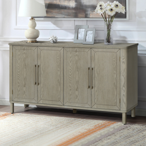 60'' Rounded Design Elements Throughout The Sideboard