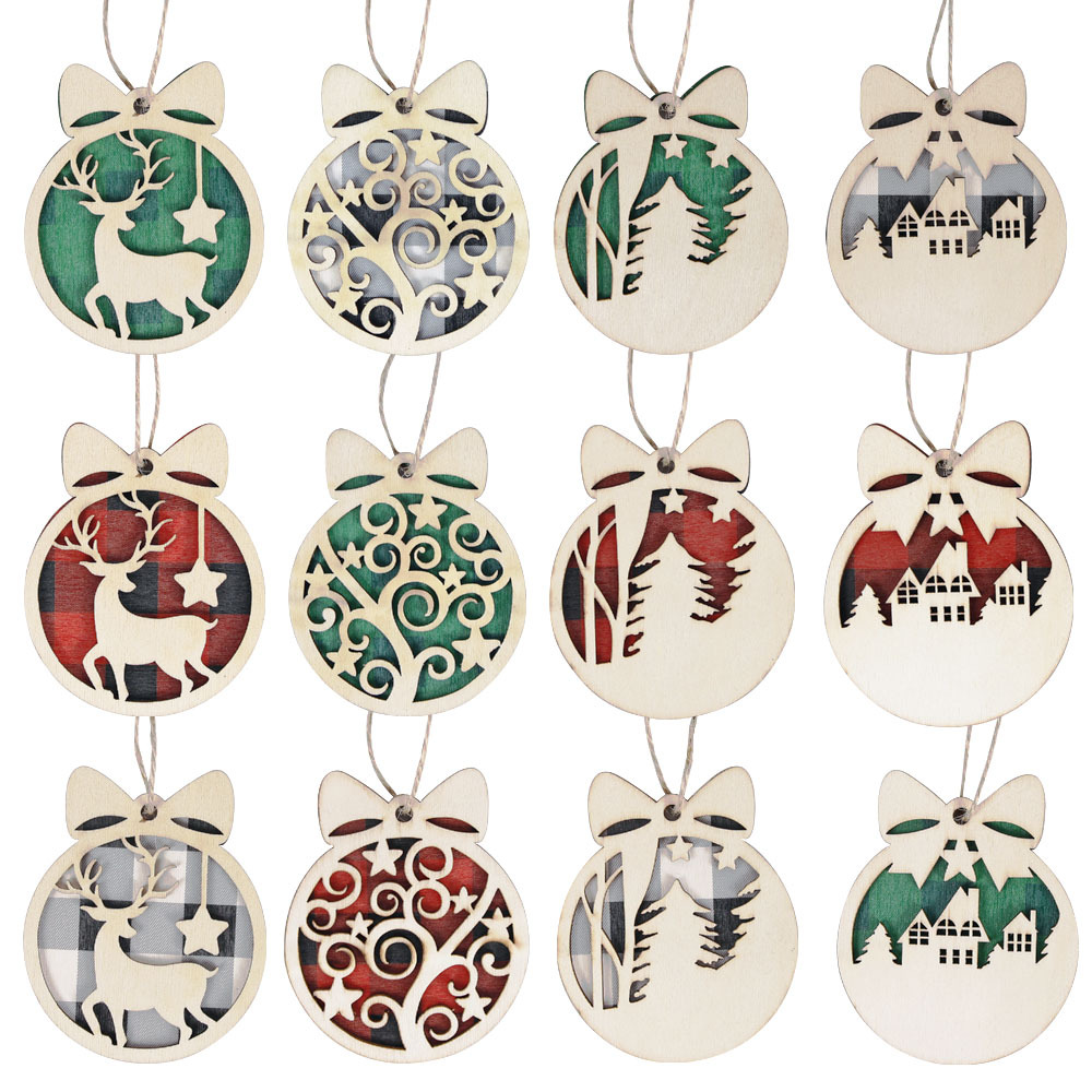 Christmas Tree Decoration Pinecone Decoration Jingle Bells Decoration