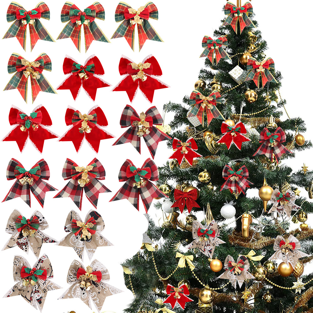 Christmas Ribbon Bow Decoration