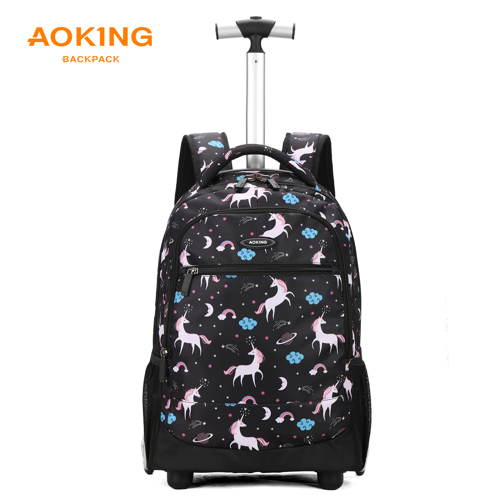 Aoking durable travel bag large capacity Trolley backpack