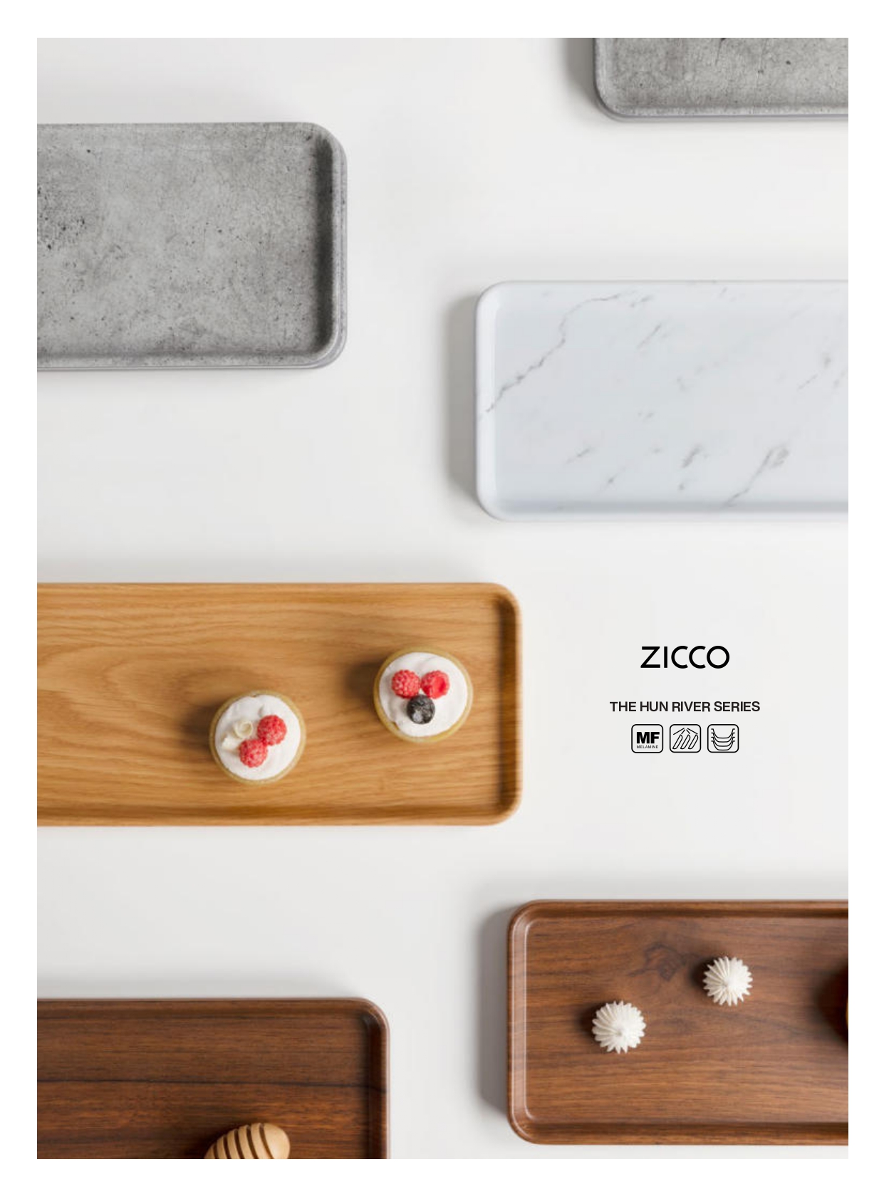 ZICCO Hun River Series-Melamine Tableware