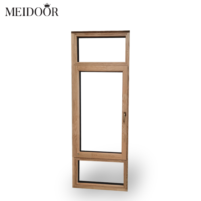 Aluminum Hurricane Impact windows Soundproof Glass windows Energy Efficient Casement window