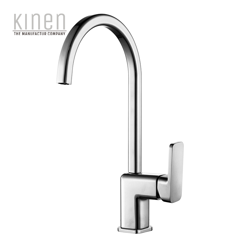 Kinen ARINAplus Series German DVGW Certified Single Lever Kitchen Mixer in Chrome