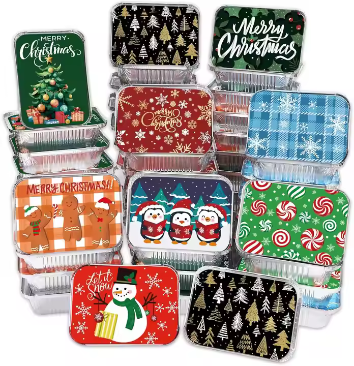 EU packaging Oblong Foil Container EC1613