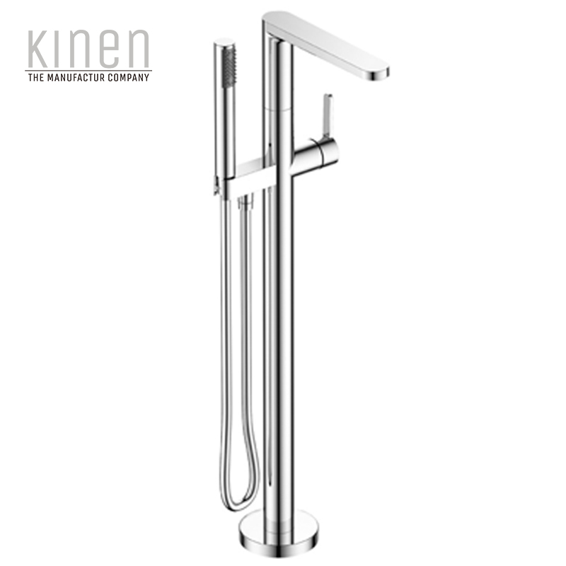 Kinen CAPARplus Single Lever Bath Mixer Floor-standing in Chrome