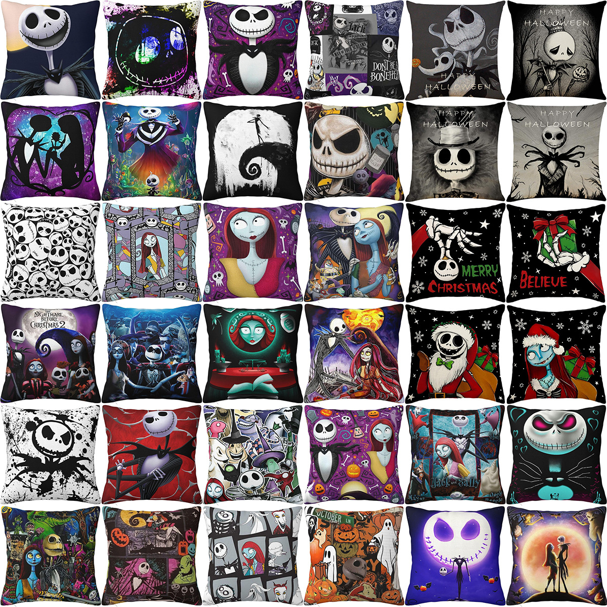 Halloween Pillow Cover Decoration Pumpkin Pillow Cover Ghost Pillow Cover