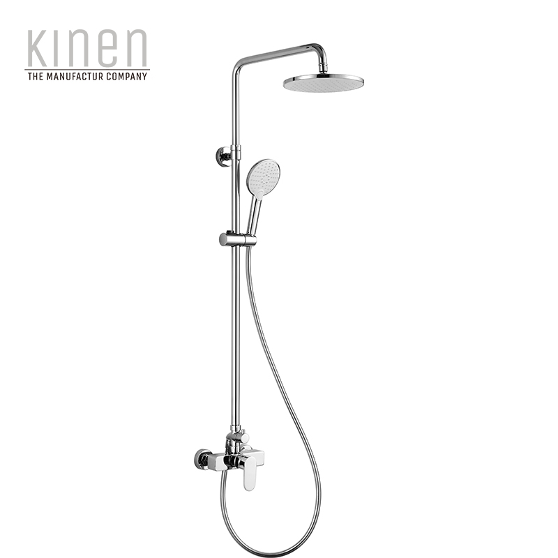 Kinen CAPARplus Series Shower Combination For Exposed Installation in Chrome