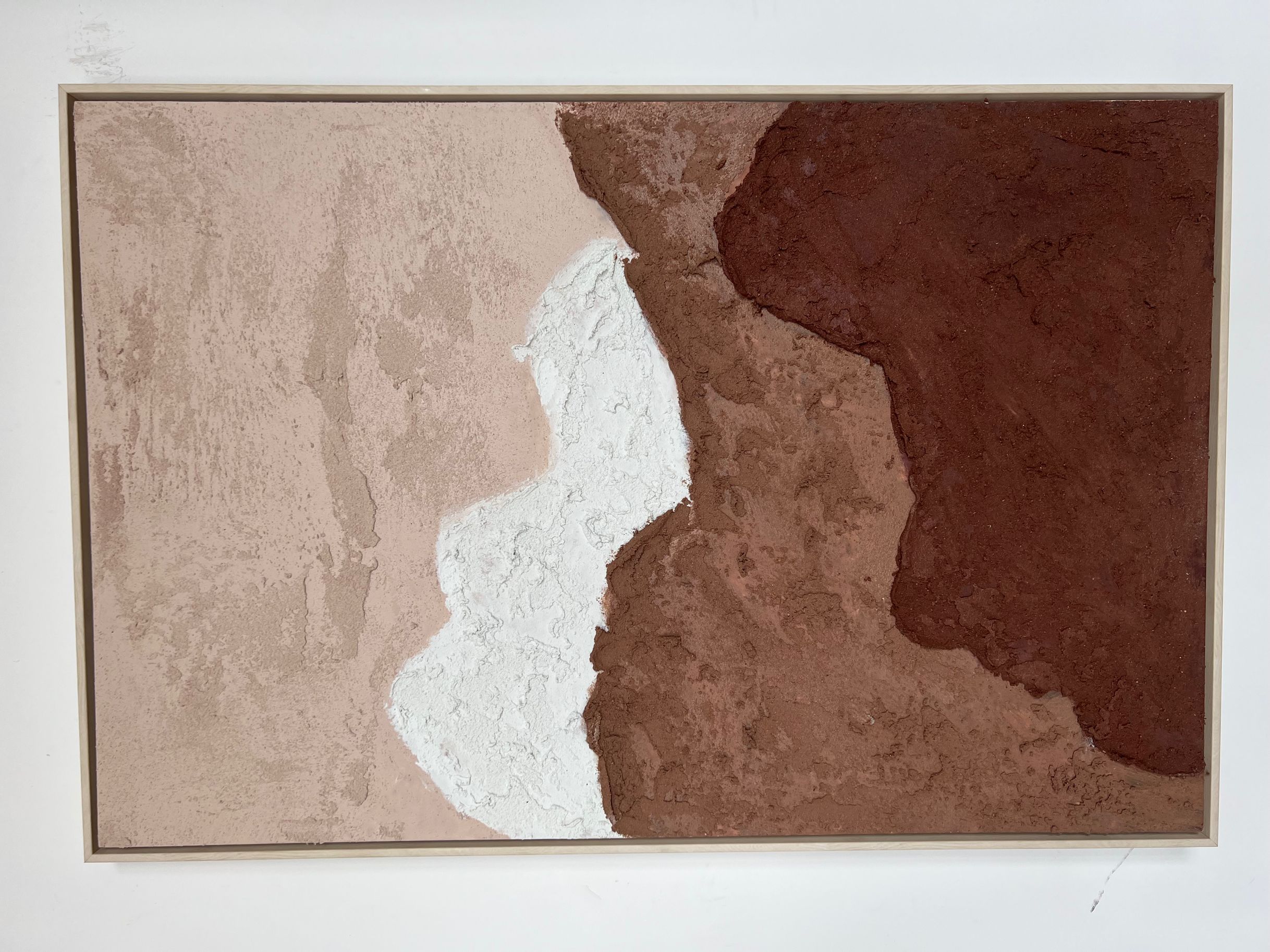 Heavy Brown Concept Hot Sale Designs 3D Textured Hand Made Framed Canvas Wall Art Factory Sale