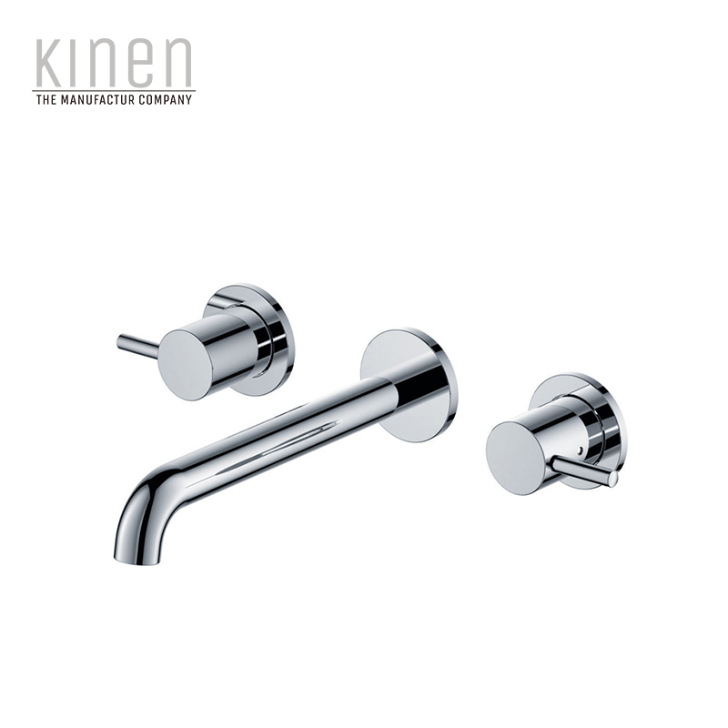 Kinen Seawind Series Double Lever Basin Mixer For Concealed Installation in Chrome