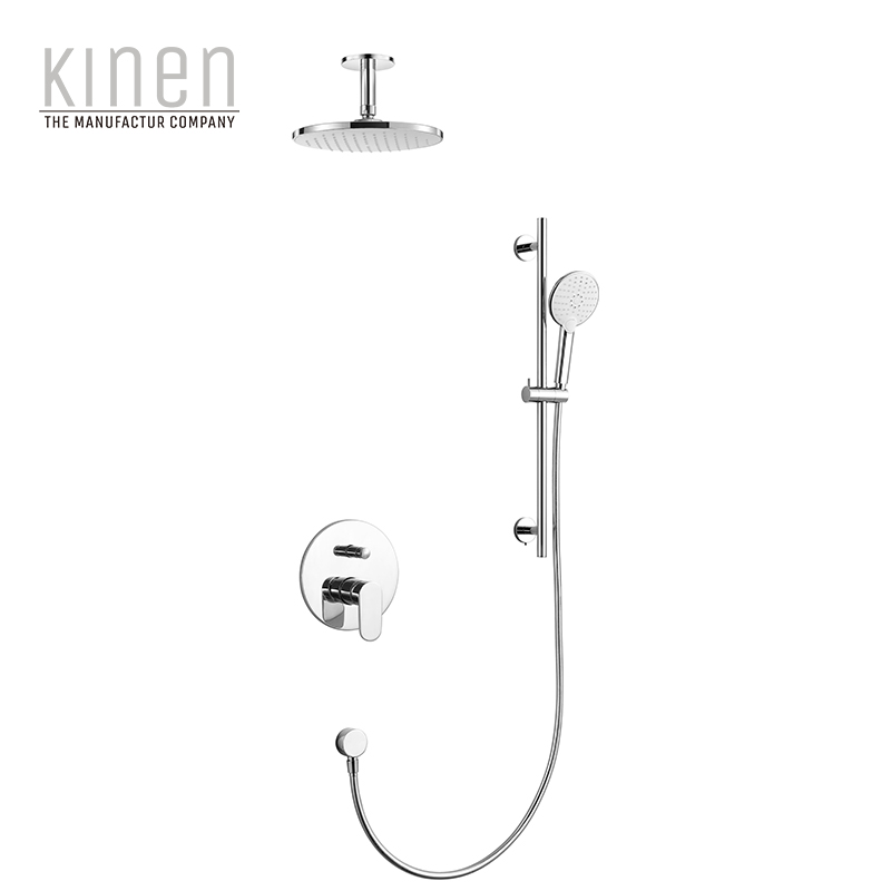 Kinen CAPARplus Series Shower Combination For Exposed Installation in Chrome