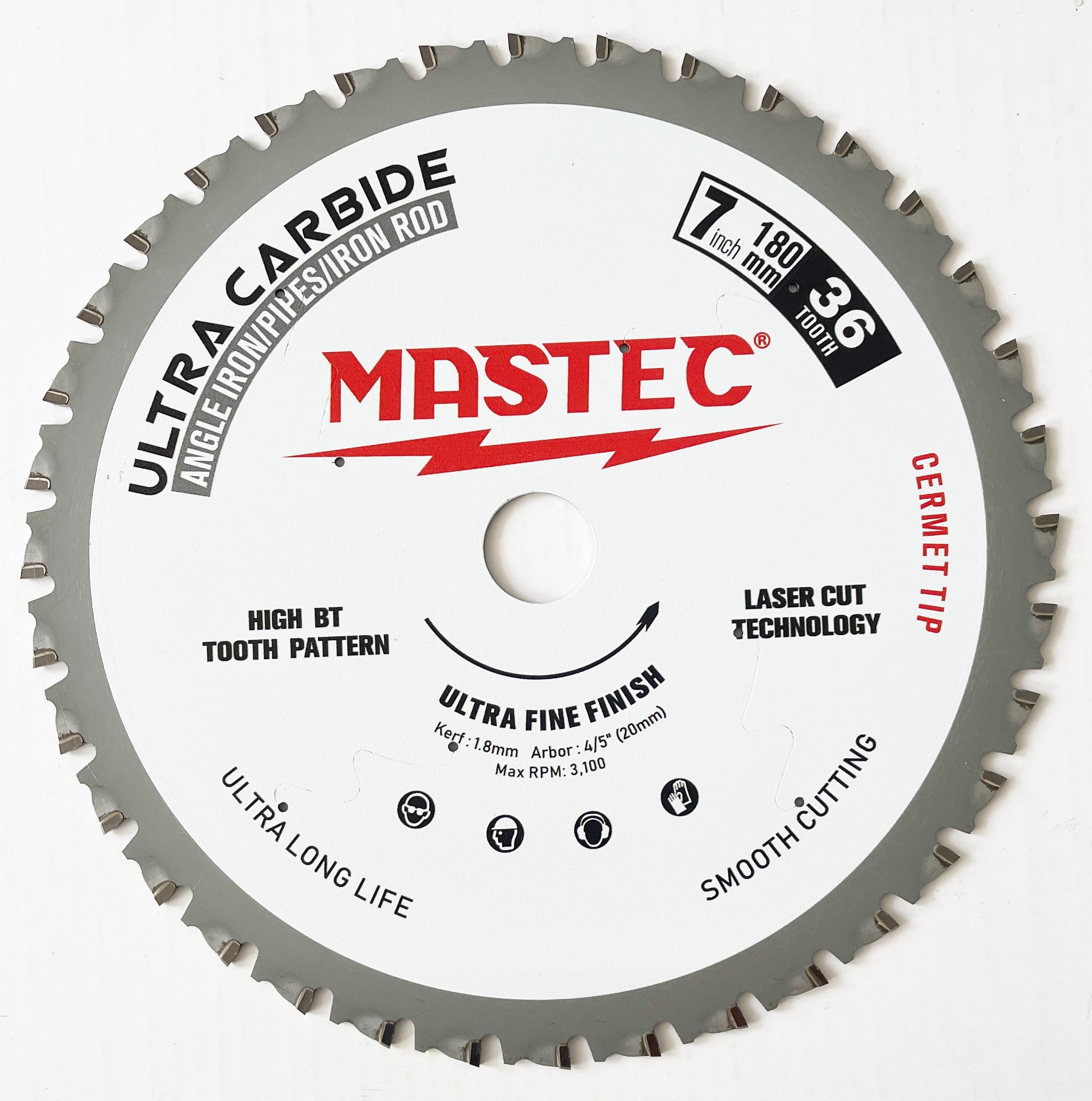 Tct Saw Blade For Ferrous Steel 7 Inch 36 Teeth