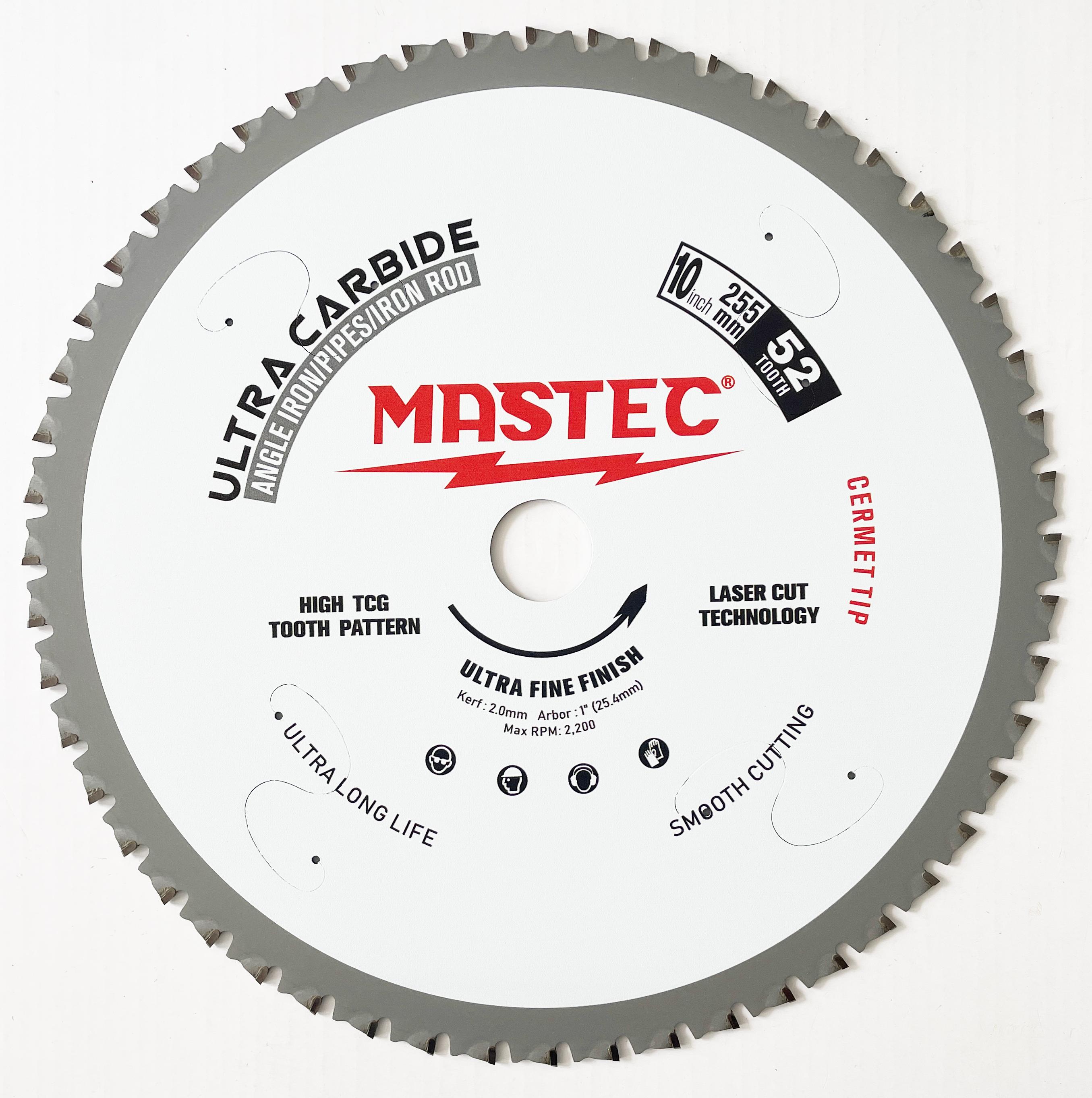 Tct Circular Saw Blade For Cutting Steel 10 Inch 52 Teeth