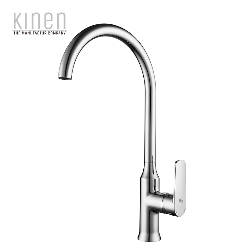 Kinen Alira Series Single Lever Kitchen Mixer in Chrome