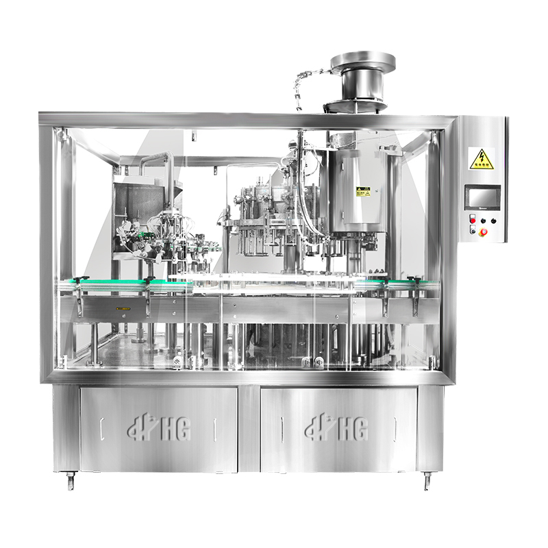 Beer glass bottle filling line