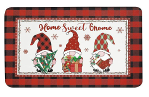 Kitchen floor christmas mats merry christmas custom kitchen storage rug