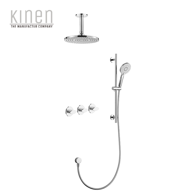 Kinen Vogue Series Shower Set For Concealed Installation in Chrome