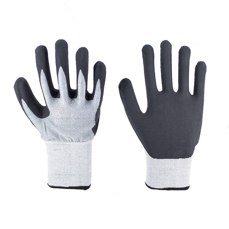 Cut Resistant Gloves - 13 Gauge Ultra Thin Nitrile Superfoam Cut Resistant Working Gloves