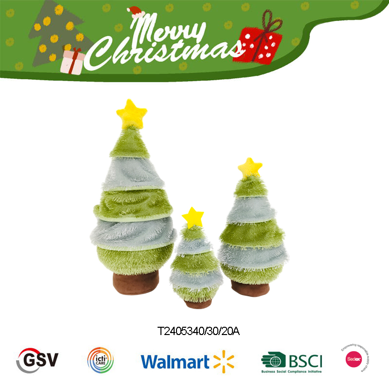 Christmas tree GTST PLUSH TOY（T2405340,30,）