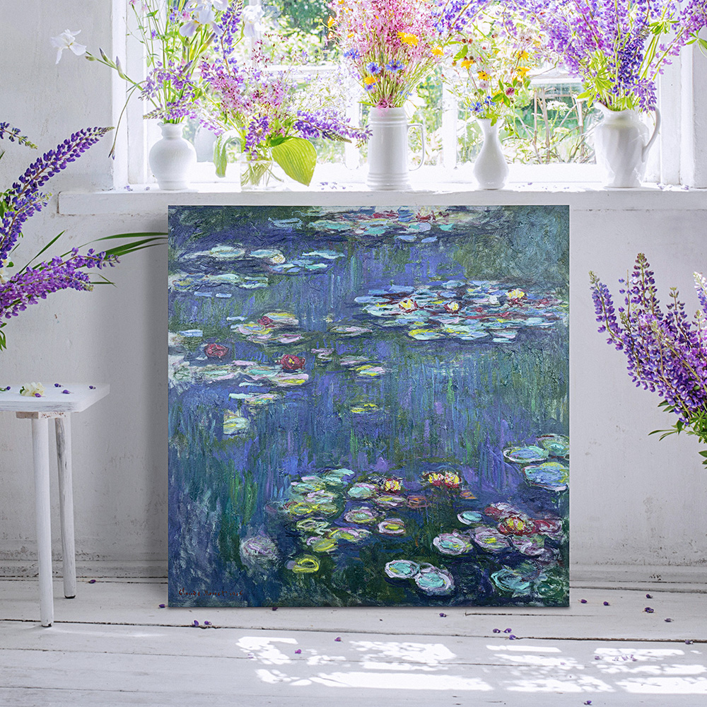 62x62x5CM Semi Hand Painted Oil Painting
