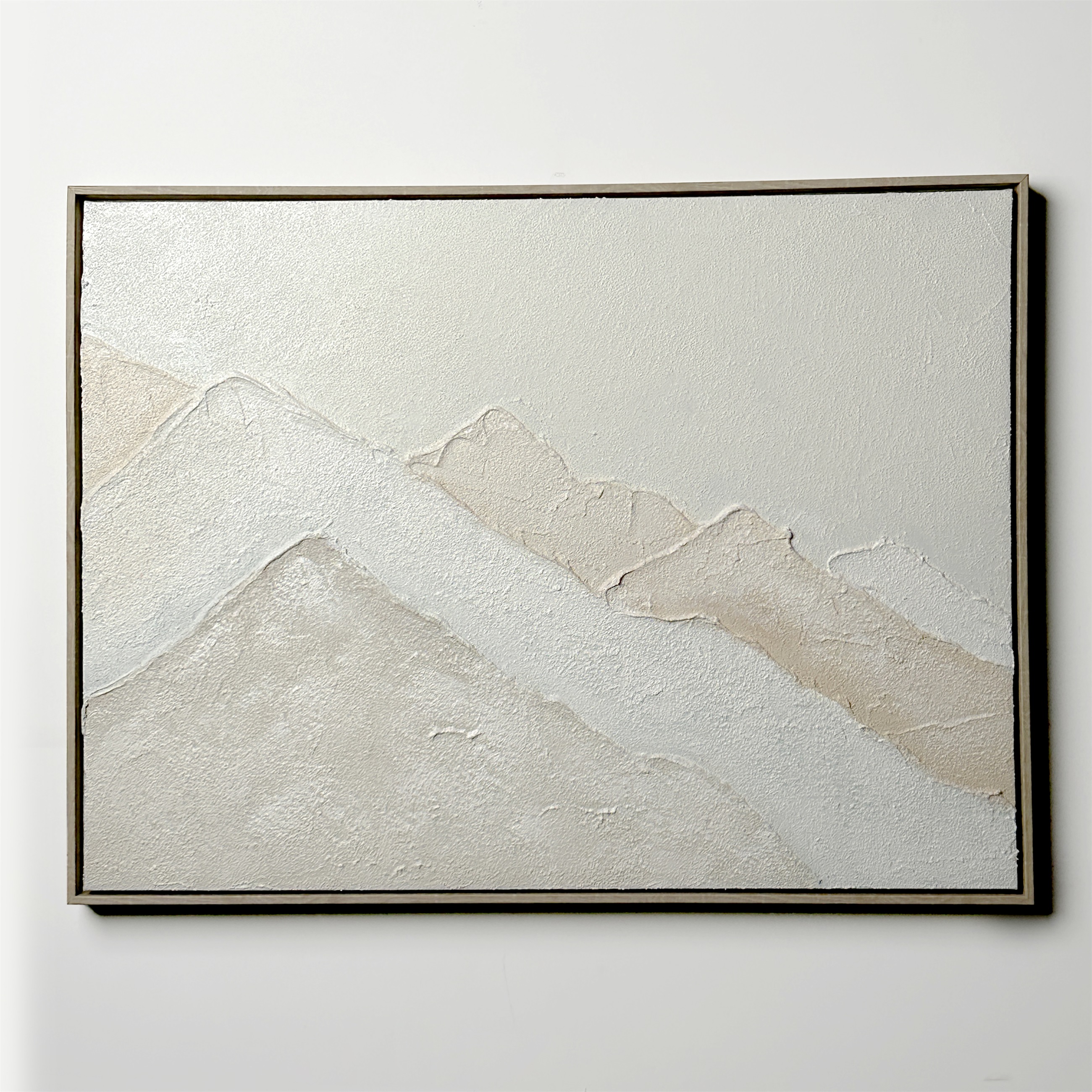 Coastal texture handpainted great wall art great painting decoration Textured Framed Canvas Art