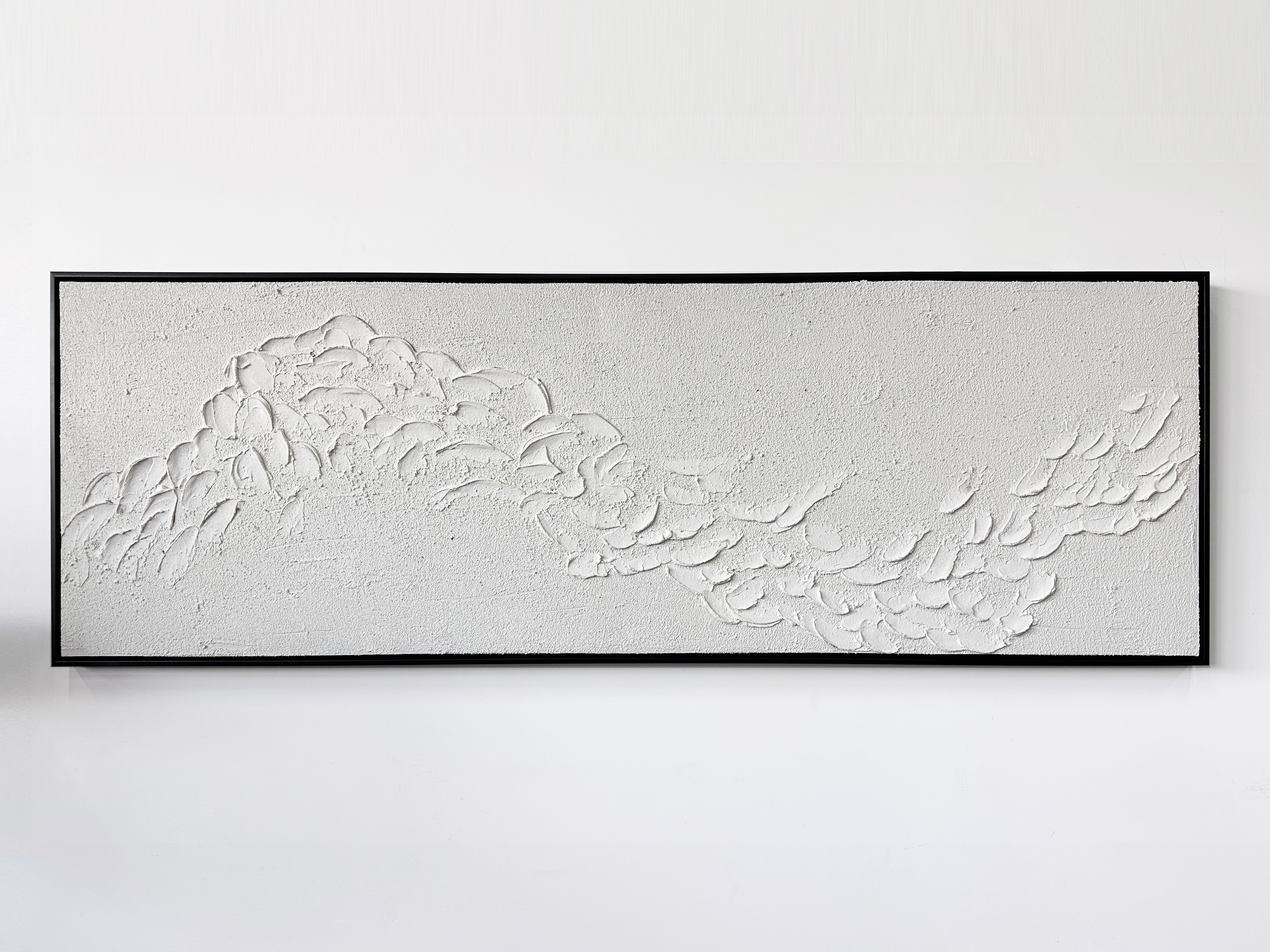 Sea handpainted framed canvas wall art