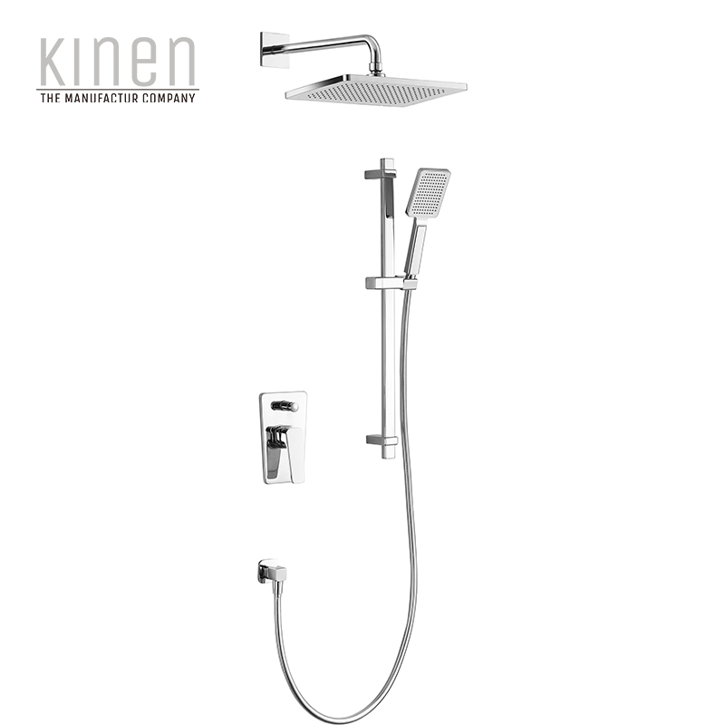 Kinen Athens Series Shower Set For Concealed Installation in Chrome