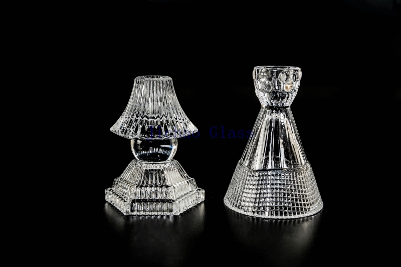 Vertical Bead Bowl Candlestick Tower pole candlestick