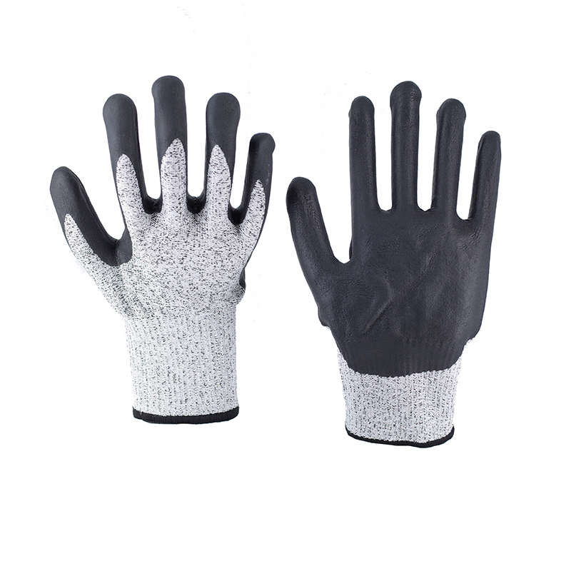 Cut resistant gloves -Nitrile Superfoam Cut Resistant Working Gloves