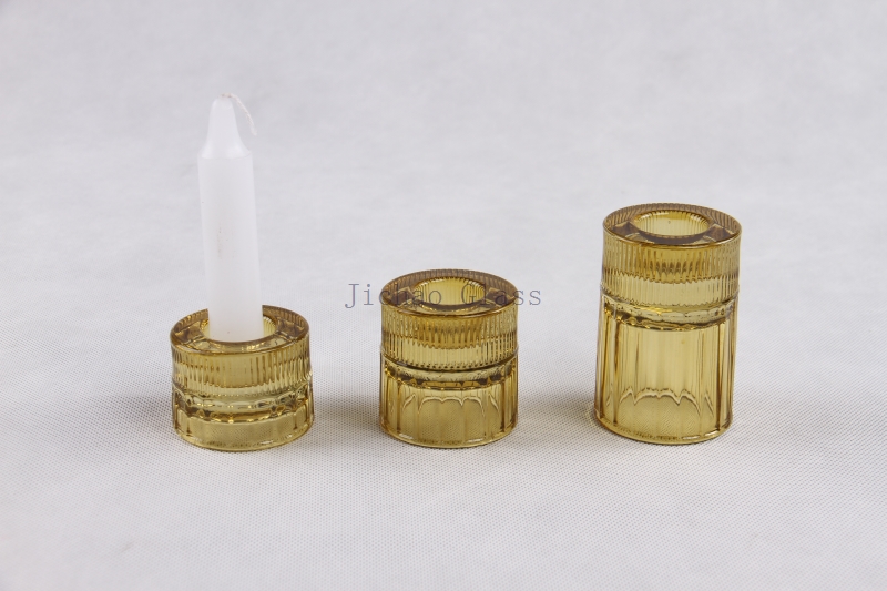 Arrow-shaped pattern candle holder ware