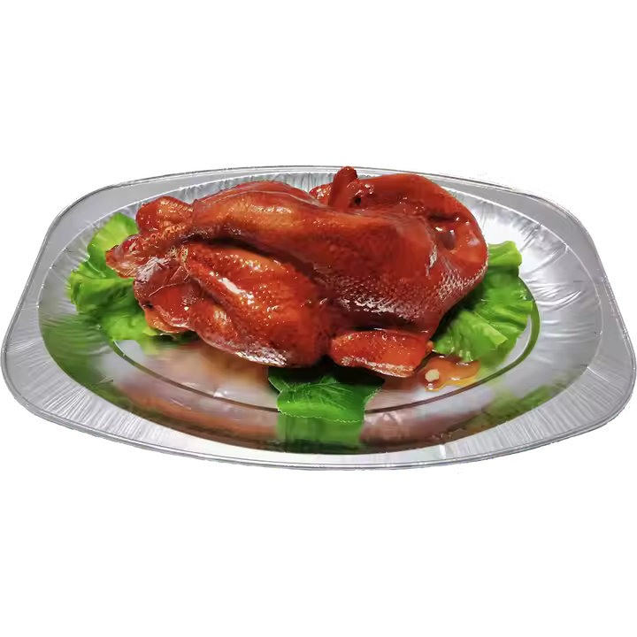 EU packaging Oval Aluminum Foil Container Fish Pan ET2618