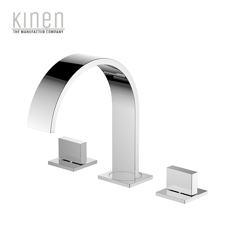 Kinen Onirii Series 3-hole Basin Mixer in Chrome